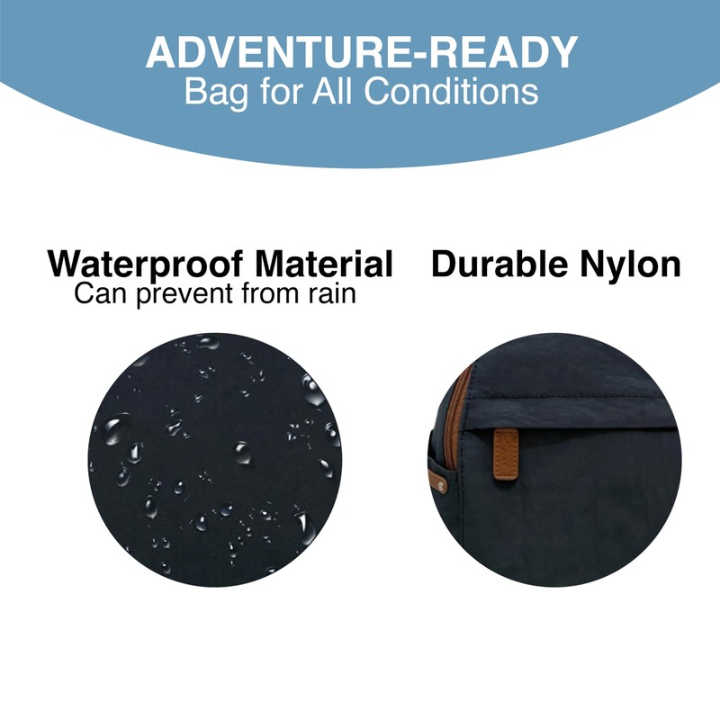 Spirit - Nylon Waterproof Backpack - Lightweight Rucksack - Multiple