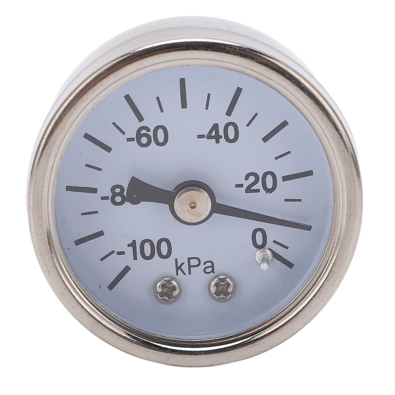 Vacuum Pressure Gauge 1/8in Stainless Steel Dial Liquid Filled Pneumatic