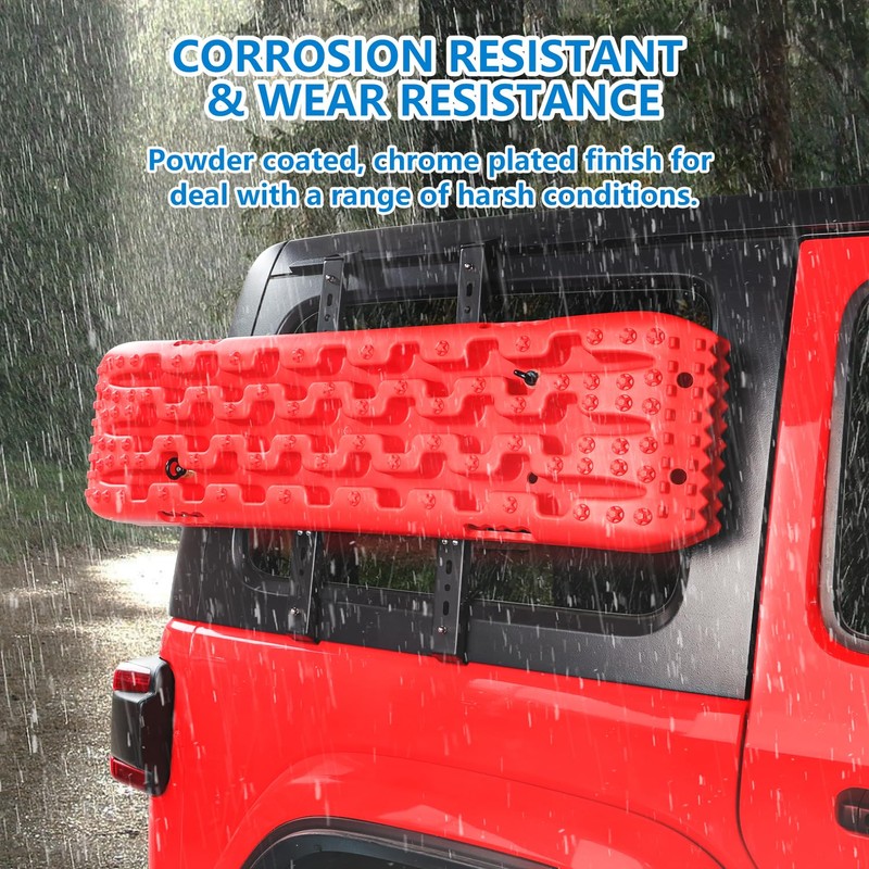 Rear Window Storage Molle Panel Kit for Jeep Wrangler JL