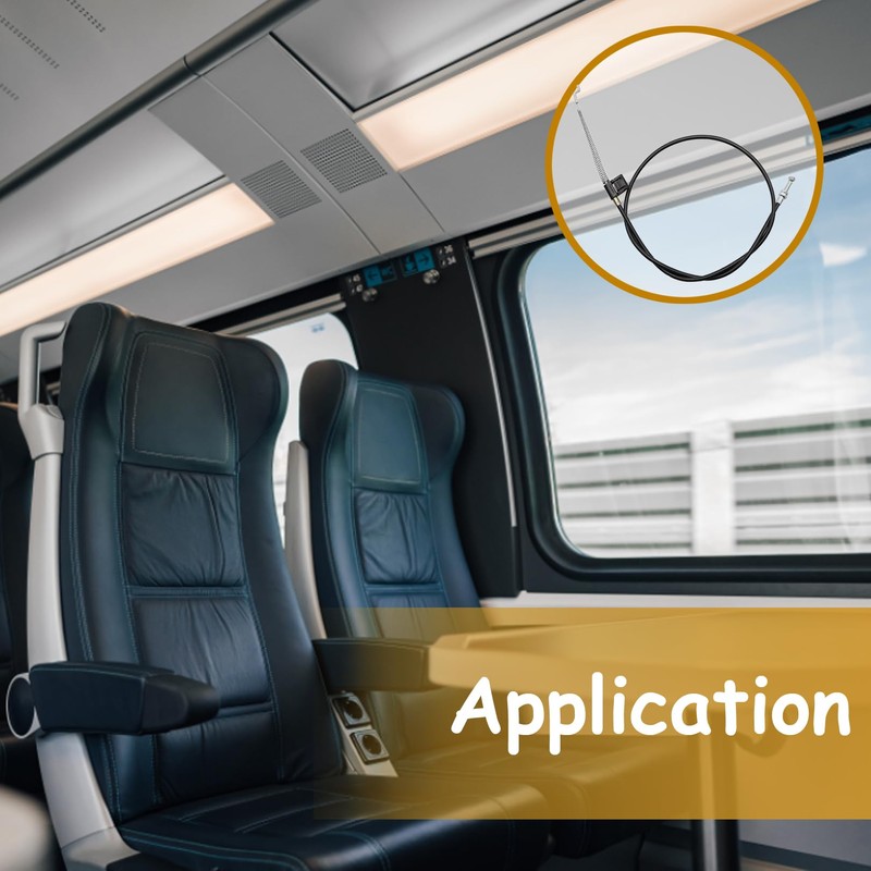 jeufun 1 Pcs Metal Recliner Replacement Parts Cable,Universal Recliner Cable