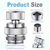 MINGOR-Style Sink Faucet Adapter Kit Swivel Aerator Adapter to Connect