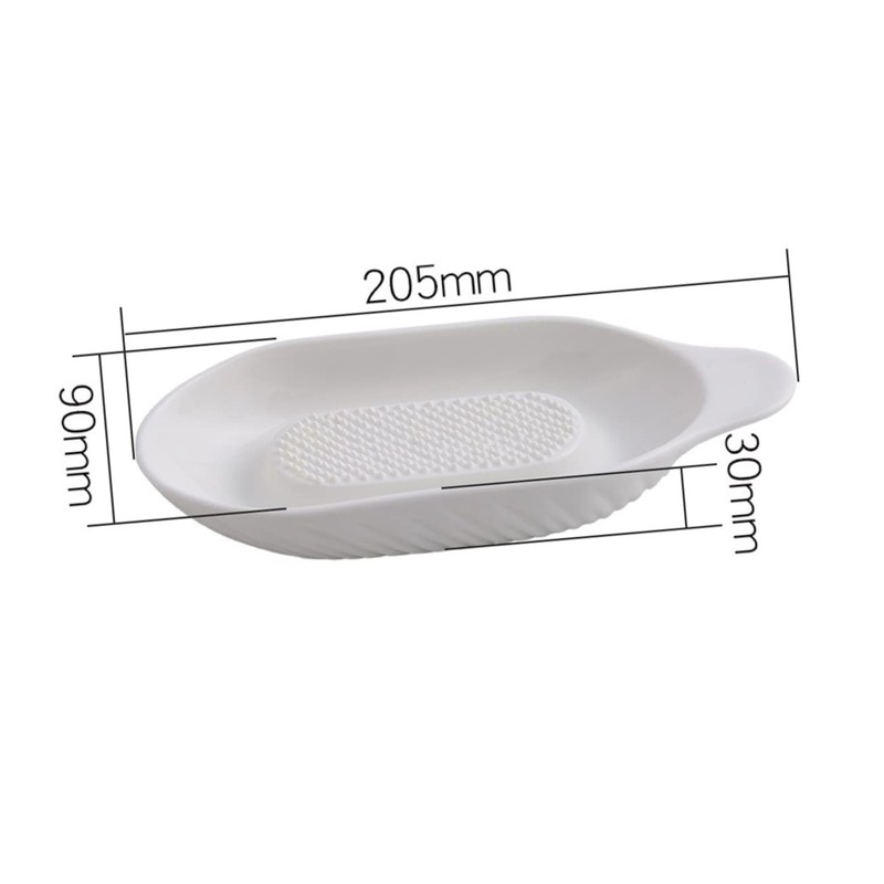 Zerodeko Manual Ginger Shredder Ergonomic Portable Garlic Grater Lightweight Kitchen