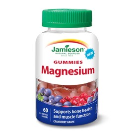 Jamieson Magnesium  Cranberry Grape 60 Gummies
