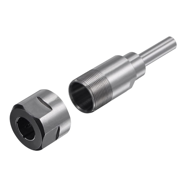 sourcing map Milling Cutter Collets Extension Rod Adapter 8 mm