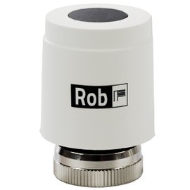 ROB - Thermoelectric Actuator for Underfloor Heating Thermal Actuator M30X1.5 230 V NC - Automatic Valve Control, First Open Function, IP54, 3 W, 5 mm Hub