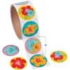 Fun Express - Hibiscus Stickers for Summer - Stationery -