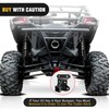 Nilight 2 Inch Rear Bumper Tow Trailer Hitch Receiver Kit