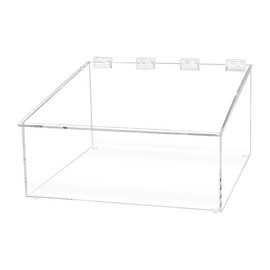 Marketing Holders Bread Pastry Bin Dry Food and Baked Goods Top Opening Display with Hinged Lid for Easy Access 10 Inch Wide Countertop Storage