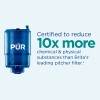PUR PLUS Faucet Mount Water Filter System Metallic Grey 3