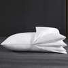 Three Geese Adjustable Layer Goose Feather Pillow,Assembled Bed Pillow,100% Soft