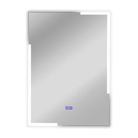 Chloe Lighting Luminosity Back Lit Rectangular Touchscreen LED Mirror 3 Color Temperatures 3000K-6000K 28" Height