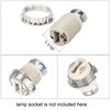 PATIKIL G9 Light Socket Rings, 5 Pack Shade Holder Adapter