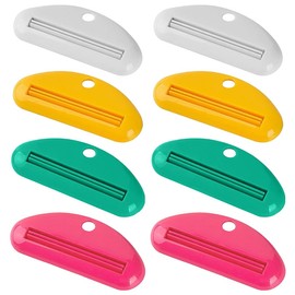 LuLiyLdJ Tube squeezer, tube squeezer for all tubes, suitable for kitchens, bathrooms and studios, 8-piece set