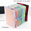 Meekye Expanding File A4 with 12 Compartments and 16 Labels