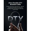 Cable Carga Rápida Aukey Tipo C A C Aluminio 240w
