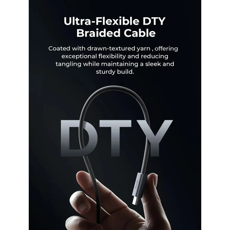 Cable Carga Rápida Aukey Tipo C A C Aluminio 240w