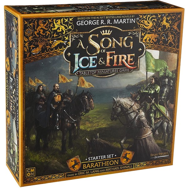 A Song of Ice & Fire Tabletop Miniatures Game Baratheon Starter Set - Rise of The Stag! Strategy Game for Adults, Ages 14+, 2+ Players, 45-60 Minute Playtime, Made by CMON