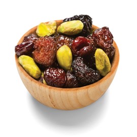 Pistachio Dried Cherry Trio - Healthy Trail Mix from the Pacific Northwest | No Added Sugar, Sulfites or Preservatives, Non-GMO, No Artificial Ingredients (4 Bags)