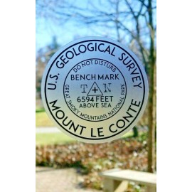 Mount Le Conte Tennessee Great Smoky Mountains 3" Decal Sticker Vinyl Park