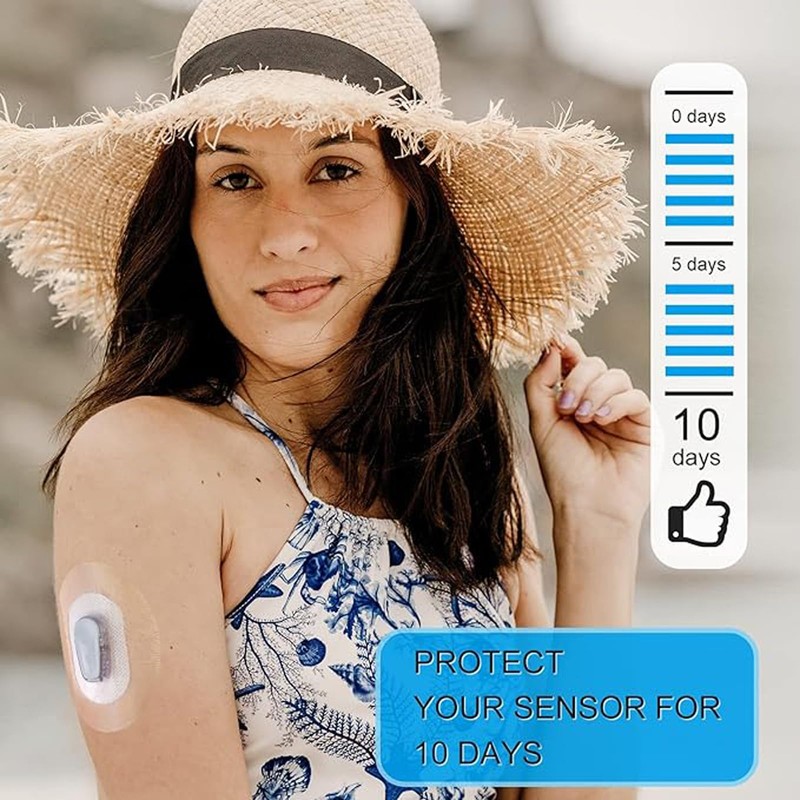 Kuruyo Adhesive Patches for G6 Sensor Covers Overpatch Waterproof Sticker