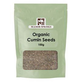 Organic Cumin Seeds 100g by Manor Springs Organic
