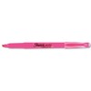 Sharpie 27009 Accent Pocket Style Highlighter Chisel Tip Fluorescent Pink