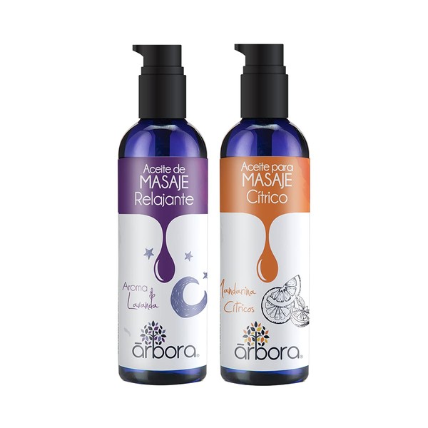 2 Pack Aceites para Masaje Lavanda + Muscular Árnica |