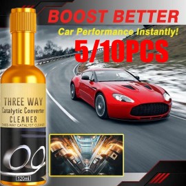 5PCS Instant Car Exhaust Handy Cleaner Catalytic Converter Easy To Clean Engine
