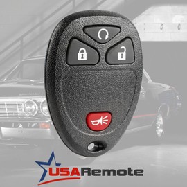 Car Key Fob Keyless Entry Remote fits Chevy HHR Uplander / Buick Terraza / Pontiac Montana / Saturn Relay 2005 2006 2007 2008 2009 2010 2011 (15114374)