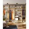 LOMILD Closet Rod, Adjustable Clothes Haning Rod 66 to 76