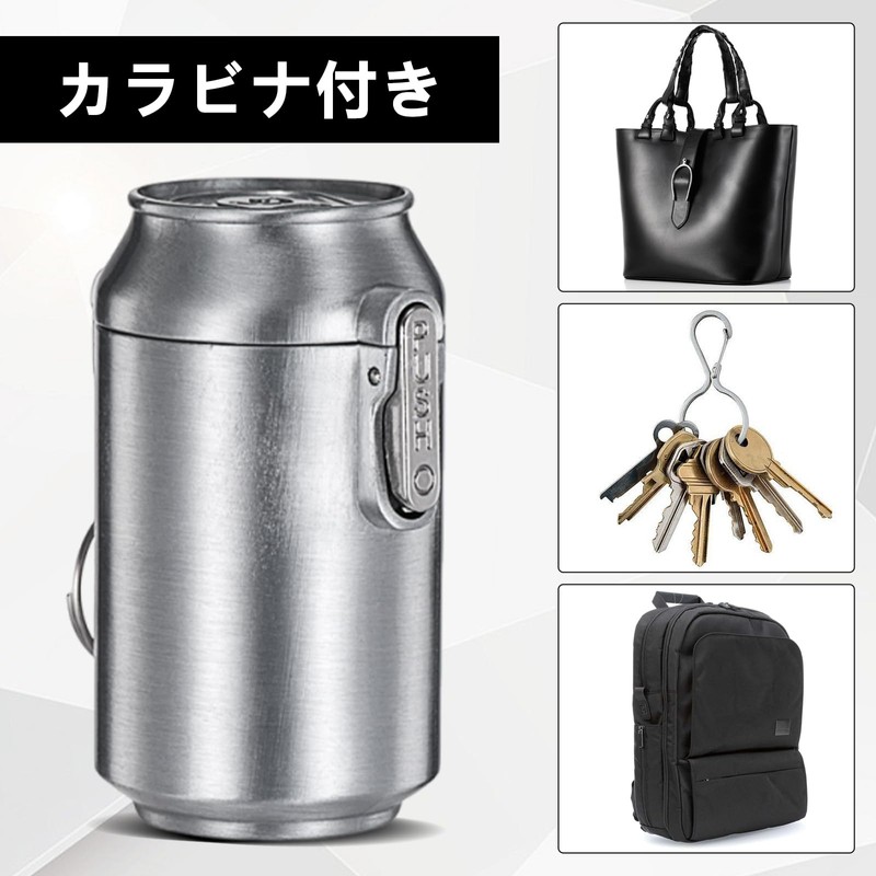 YONGDING携帯灰皿 ミニ ポータブル 灰皿 ワンタッチで開閉 密閉性があり 防水 耐湿 耐高温 アウトドア用