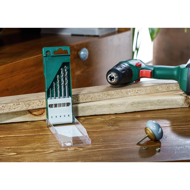 Bosch 2609255326 Wood Drill Bit Set (5 Pieces)