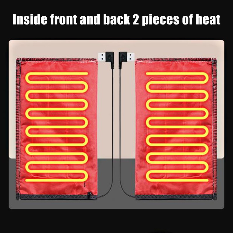 USB Heated Hand Warmer Hot Compress Prevent Freezing 3 Temperature