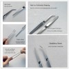 Reverse Craft Tweezers for Crafting Nail Salons Eyelash Extensions Jewelry