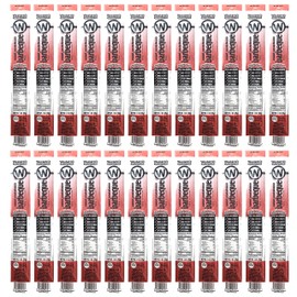 Western's Smokehouse Simply Good Barbeque Beef and Pork Jerky Meat Snack Sticks - 1.0 Ounce, Pack of 24-110 Calories, Gluten-Free, MSG-Free, Soy-Free