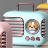 Cute Retro Bluetooth Speaker Mini Luggage Mini Speaker Creative Vintage