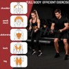 Weighted Ropeless Battle Rope for Home Gym, Workout Exercise Rope
