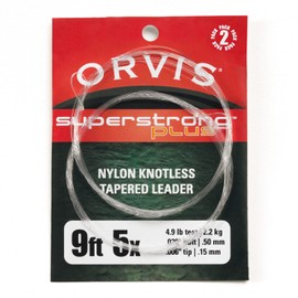 Orvis Superstrong Plus Fly Fishing Leaders 2PK, 20Lb, Length: 9