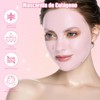 4PCS Bio Mascarilla Colageno, Antifaz de Gel para Cara, Mascarilla