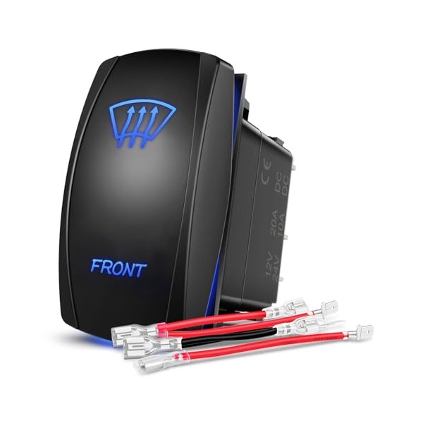 Nilight Nilight Front Rocker Switch Led Light Bar 5 Pin