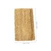 SHOWERORO 3pcs Natural Loofah Dish Washing Sponge Kitchen Scrubber for