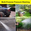 POHIR Pressue Washer Hose 25ft Quick Connect M22 Fittings, 4000