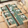 ArtSocket Farmhouse Table Runner and Placemats Set of 6, Blue
