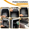 Hoolcar Center Console Armrest Locking Storage Safe Box Armrest Organizer