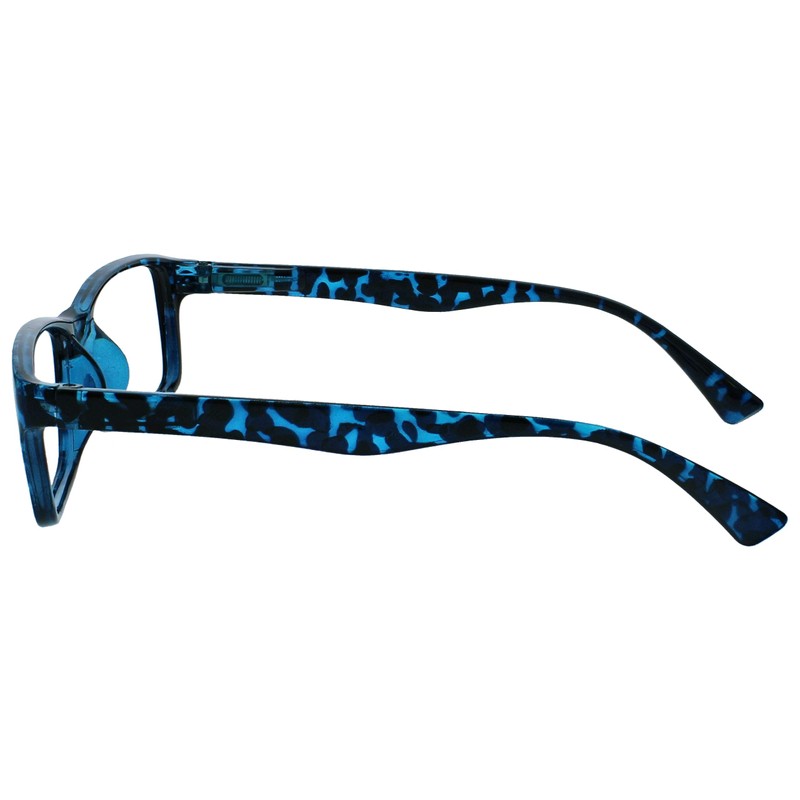 Die Lesebrille Unternehmen Blau Schildpatt Leser Wert 4er-Pack Herren Frauen
