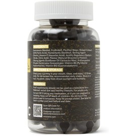 Shilajit Gummies - Pure, Himalayan - 14000 mg per Serving - High Grade - with Added Vitamin C, B6 and B12, Contains 85 Minerals, Immune System & Vitality Booster, Vegan - Lab Tested - Mission C