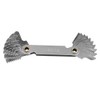 Marhynchus 2pcs Imperial Thread Gauge 55°+Metric60° Stainless Steel Screw Step