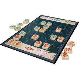 Zensu - The Wooden Board Game That is Easy to Learn but Hard to Master - for 2 Players Ages 8 and up by Outset Media