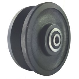 Sliding Barn Door Nylon Wheel Kit 4"x1.5" - Extra Quiet and Smooth