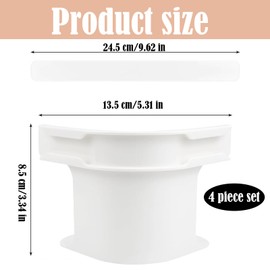 JISRKP 4PCS Bed Sheet Holder with Lock Strips, Bed Sheet Clips for Bedding, Bed Sheet Holder for Mattress Protectors, Blankets, Bedding (white)